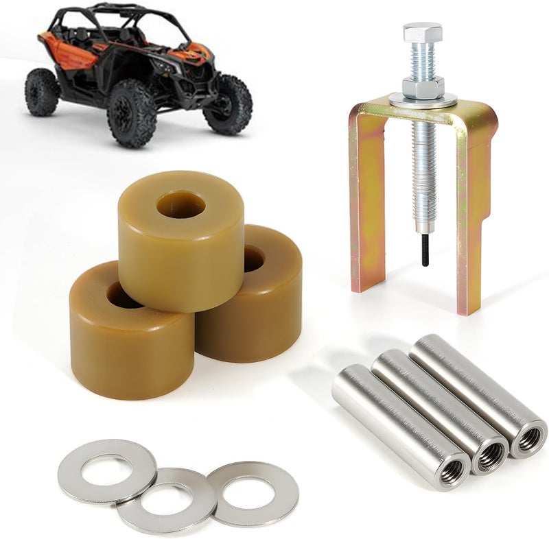 loosoo 420629192 Secondary Clutch Roller Kit & Roller Pin Extractor Removal Tool Compatible with 2015-2023 Can-Am Maverick/Defender/Traxter X3 HD8 HD10 XMR XTP DPS TURBO Transmission Driven Pulley - Image 1